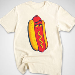 Hotdog Brow Raise T-Shirt