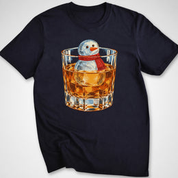 Snowman On The Rocks T-Shirt