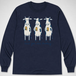 Herd You Were Drinking — Long Sleeve Tee