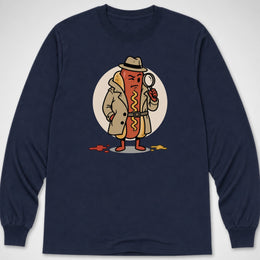 Detective Dog — Long Sleeve Tee