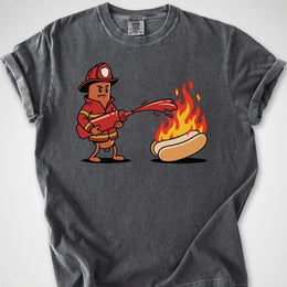 Firefighter Hotdog — Premium Tee
