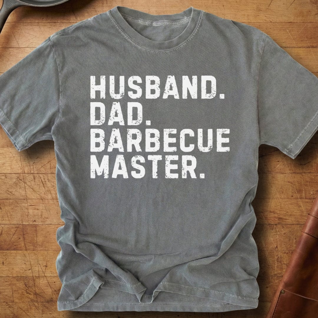 Husband. Dad. BBQ Master — Premium Tee