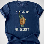 Statue of Glizzerty — Premium Tee