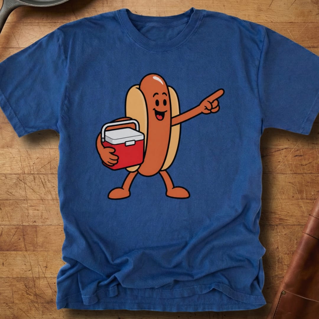 Hotdog Has Arrived — Premium Tee