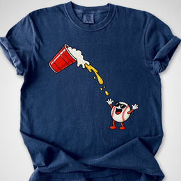 Baseball Beer Chug — Premium Tee