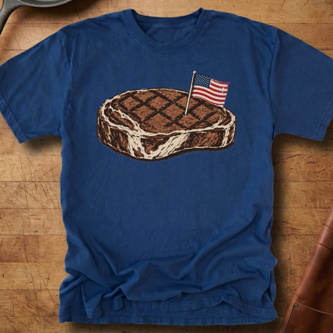 Staked Flag โ Premium Tee