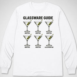 Glassware Guide — Long Sleeve Tee