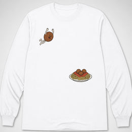 Meatball Dive — Long Sleeve Tee