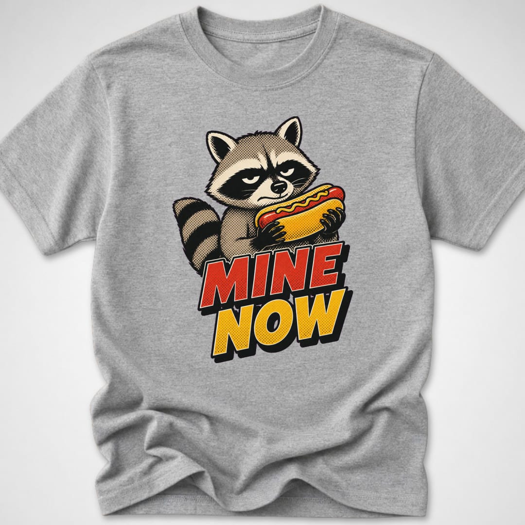 Mine Now — Youth Tee — Sport Grey