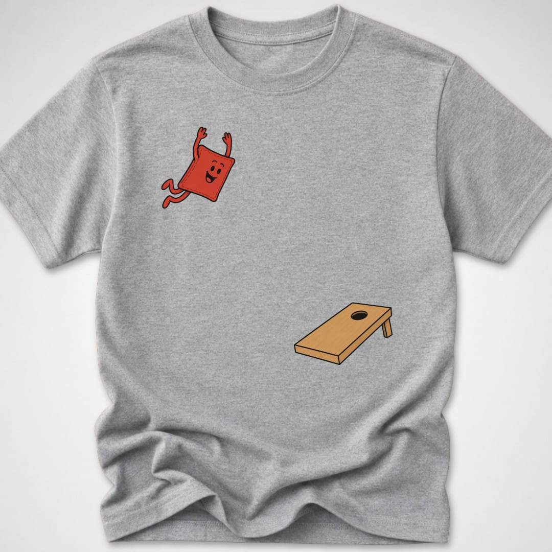 Bag Dive — Youth Tee — Sport Grey