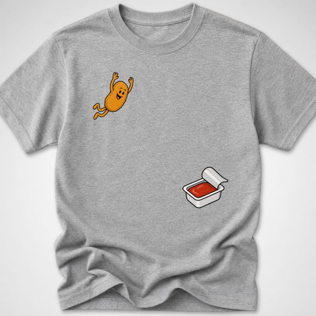Nugget Dive — Youth Tee — Sport Grey
