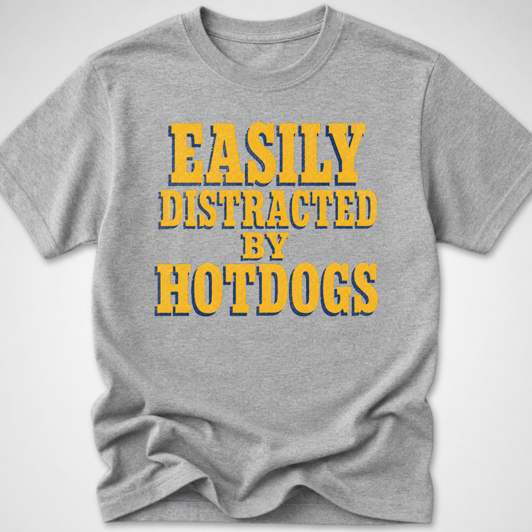 Easily Distracted β Youth Tee β Sport Grey