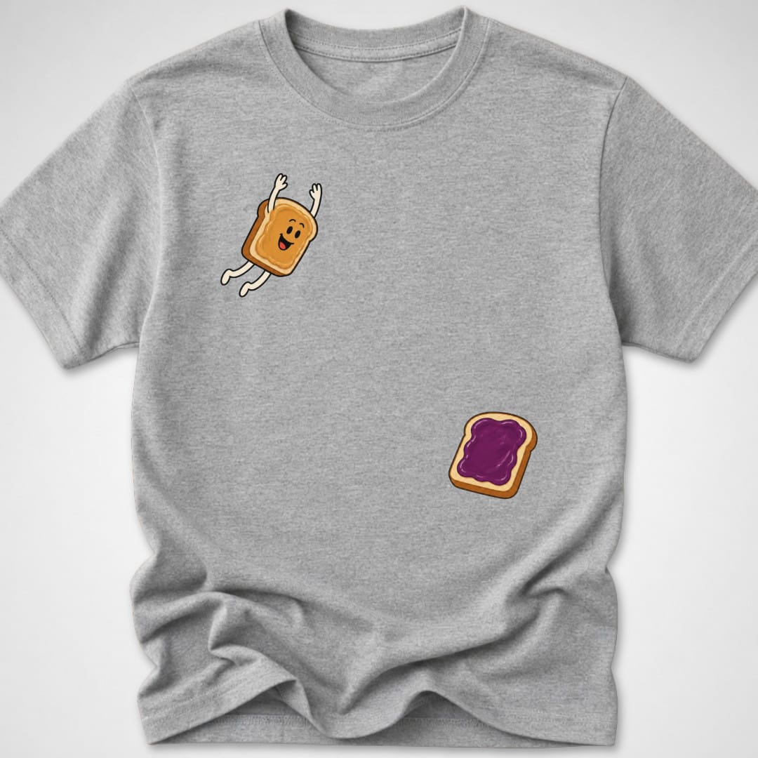 PB&J Dive — Youth Tee — Sport Grey