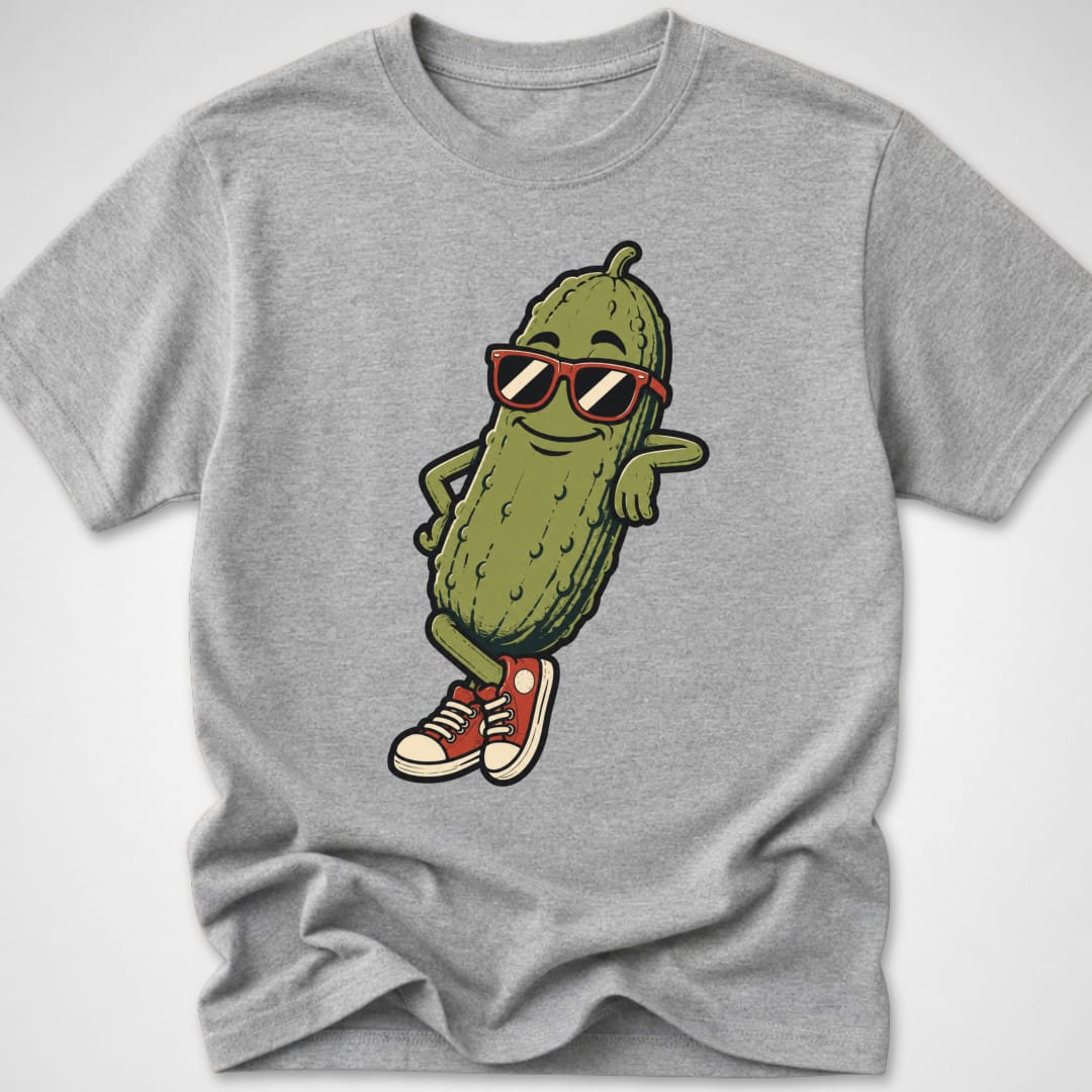 The Pickle Lean — Youth Tee — Sport Grey