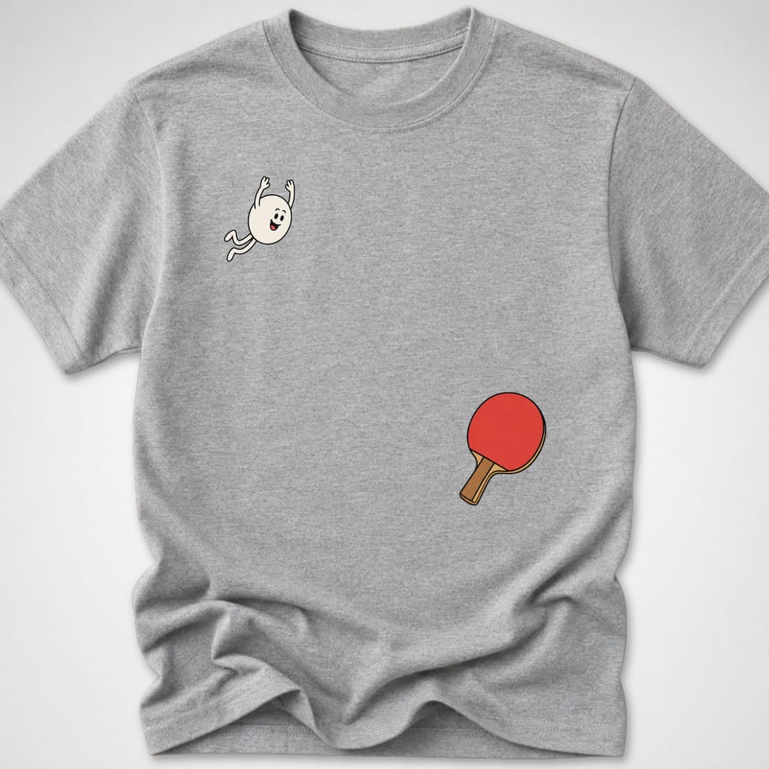 Ping Pong Dive — Youth Tee — Sport Grey