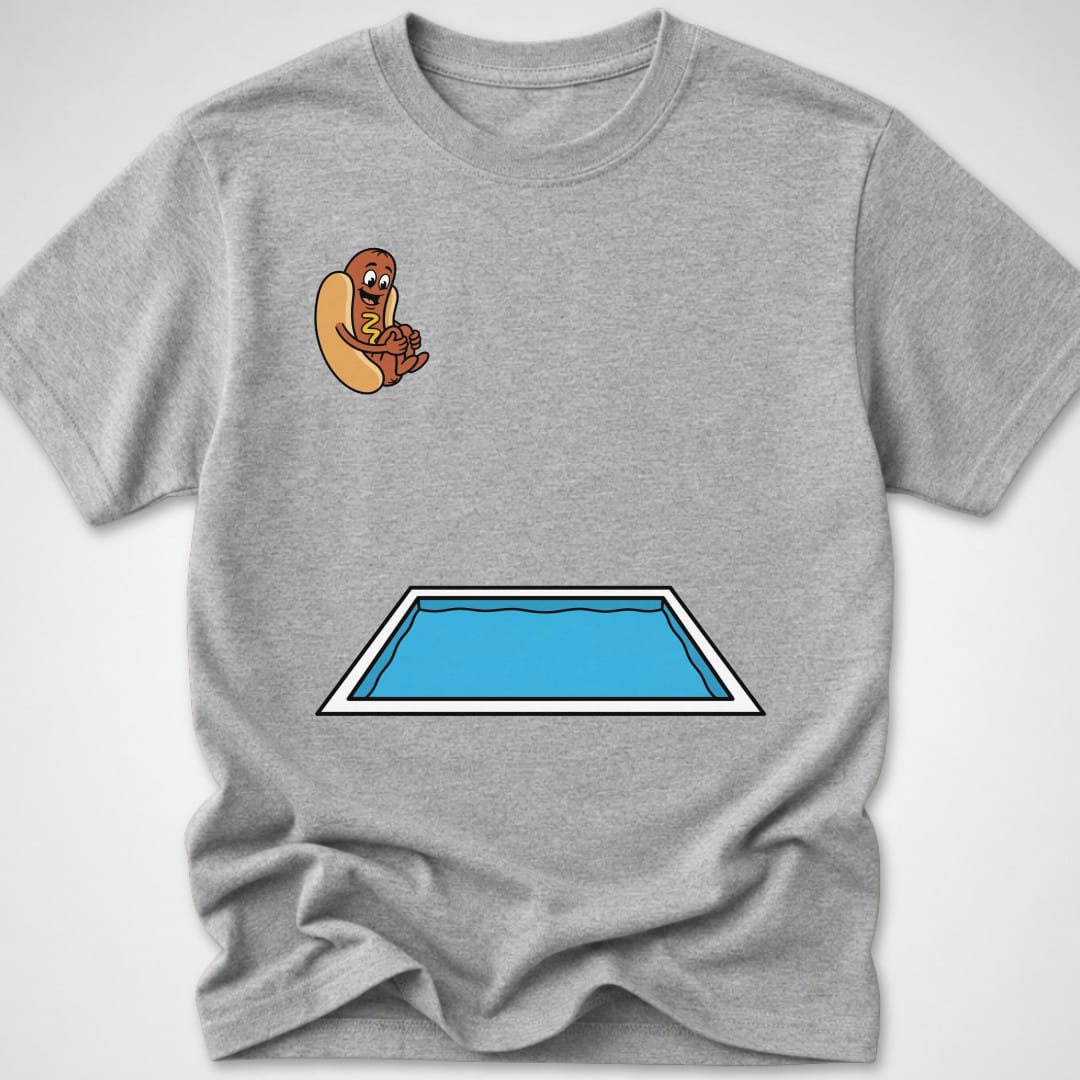 Cannon-Dog — Youth Tee — Sport Grey