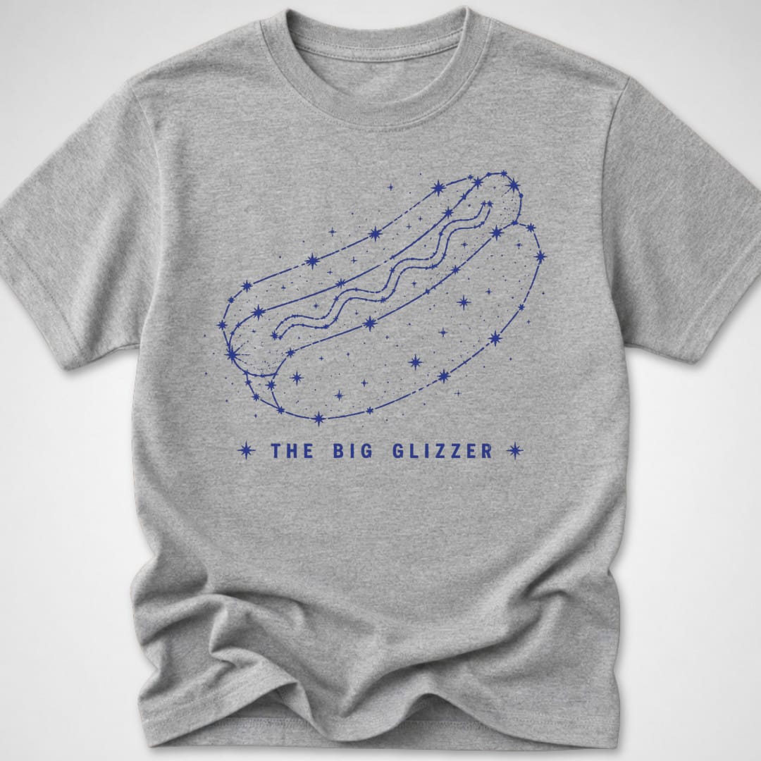 The Big Glizzer — Youth Tee — Sport Grey