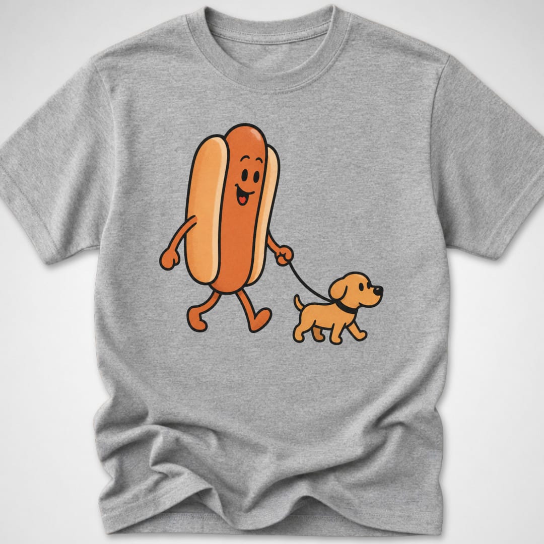 Frank's Dog Walk — Youth Tee — Sport Grey