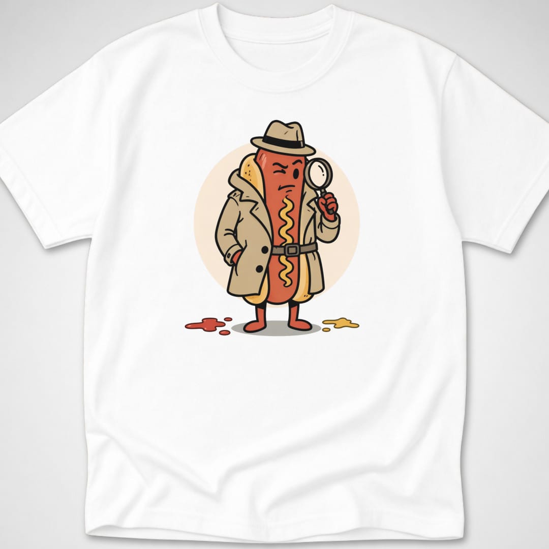 Detective Dog — Youth Tee — White
