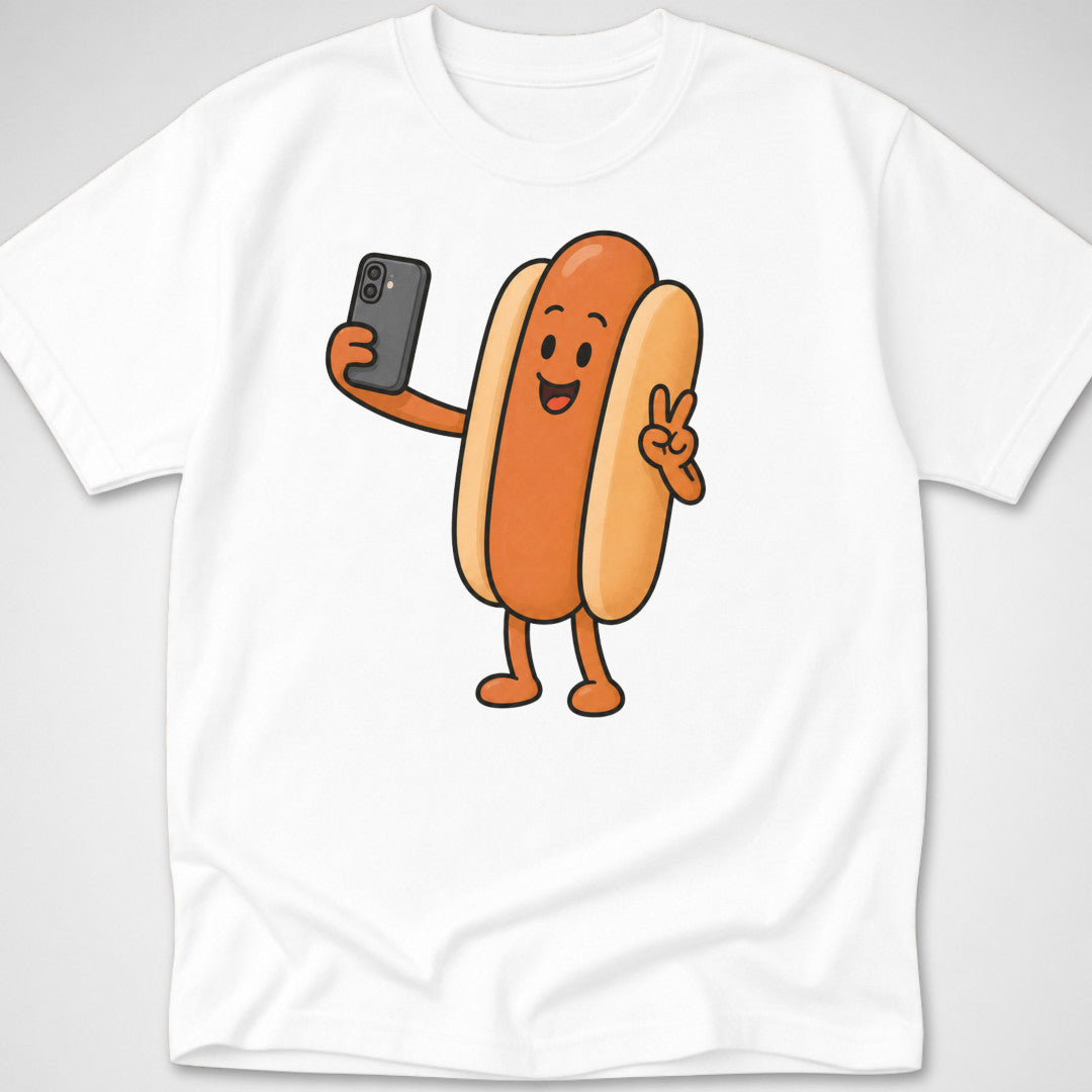 Frank's Selfie — Youth Tee — White