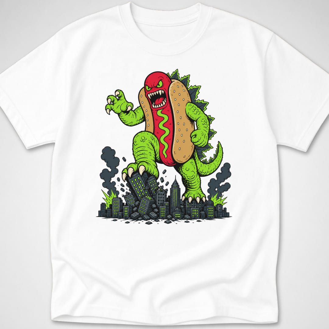 Dogzilla — Youth Tee — White