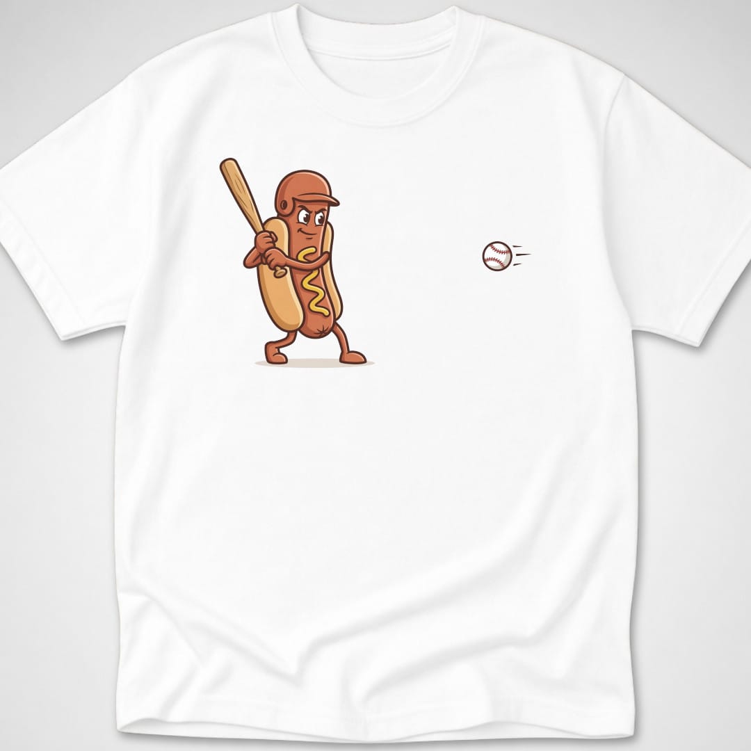 Dingers & Dogs — Youth Tee — White