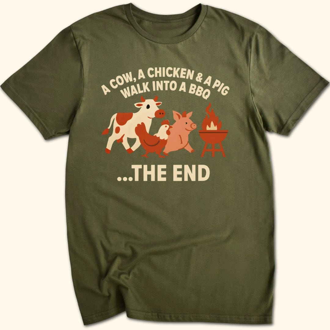 Walk Into a BBQ T-Shirt