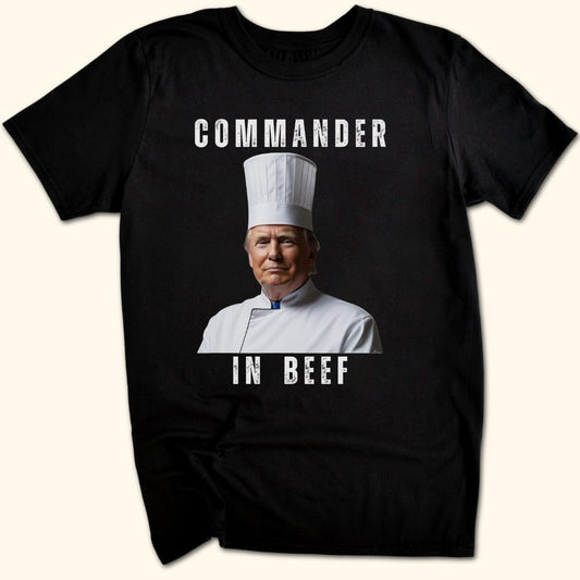 Commander in Beef T-Shirt
