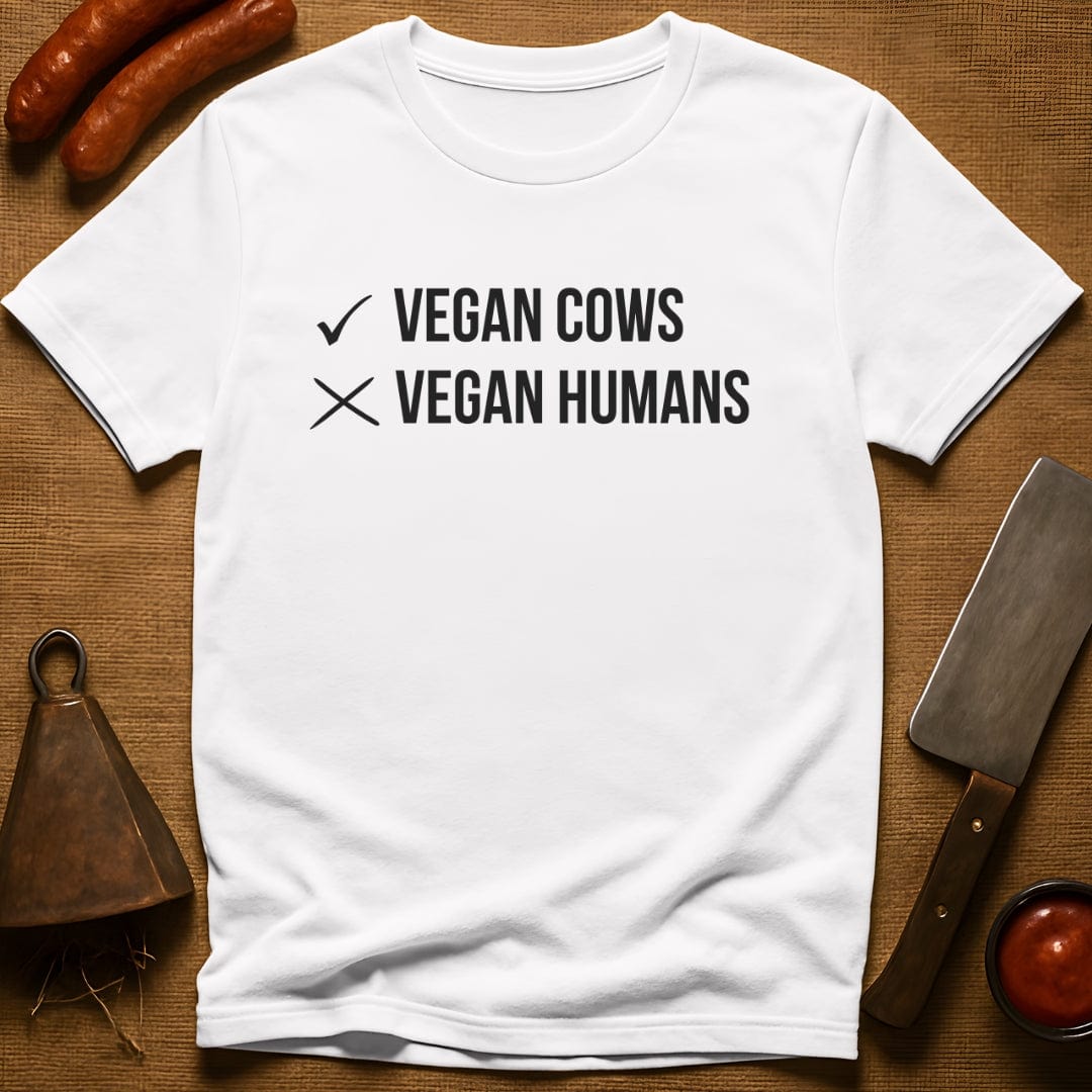 Vegan Cows vs Vegan Humans T-Shirt