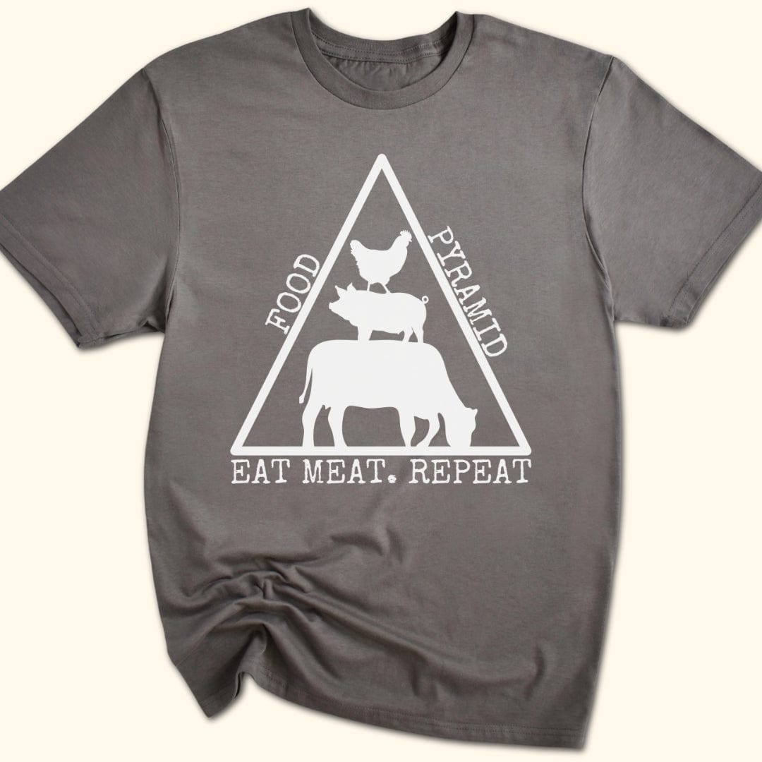 The Real Food Pyramid T-Shirt