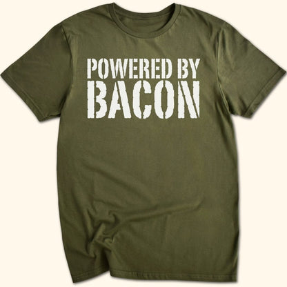 Powered By Bacon T-Shirt