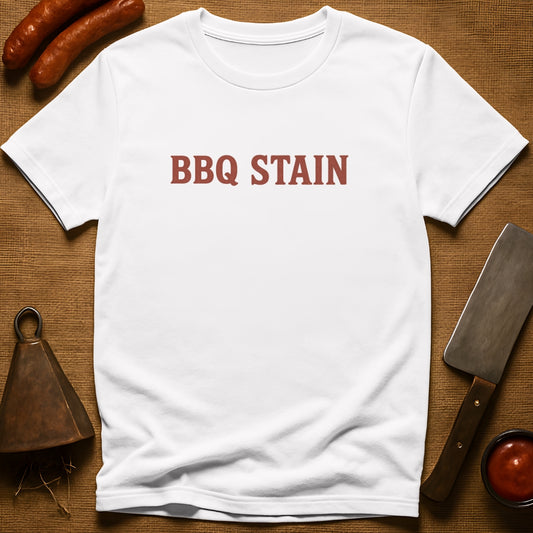 BBQ Stain On My White T-Shirt