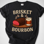 Brisket & Bourbon — Premium Tee