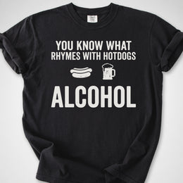 Hotdog Rhyme — Premium Tee