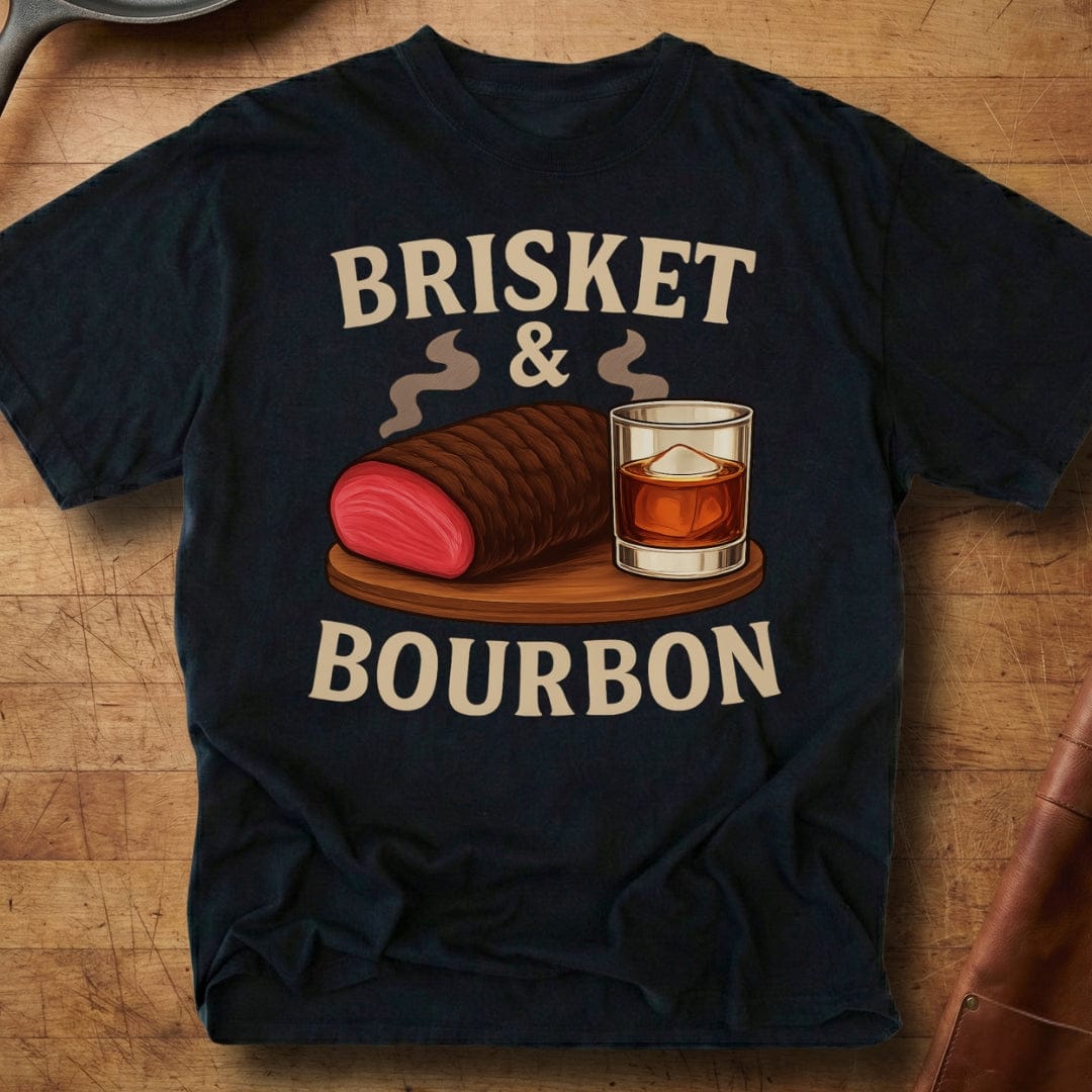 Brisket & Bourbon — Premium Tee