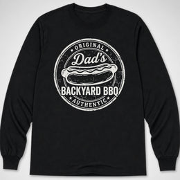 Dad's Backyard BBQ — Long Sleeve Tee