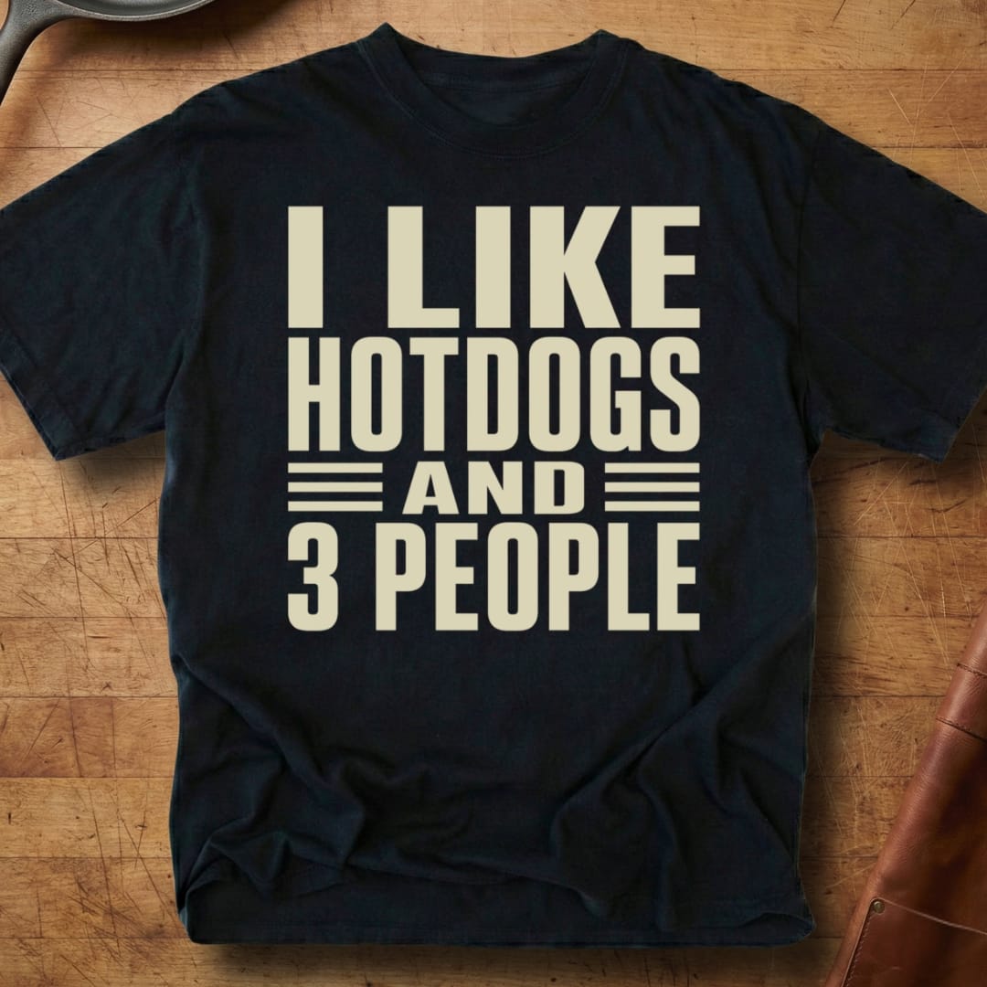 I Like Hotdogs and... — Premium Tee