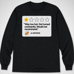 Hotdog Review — Long Sleeve Tee