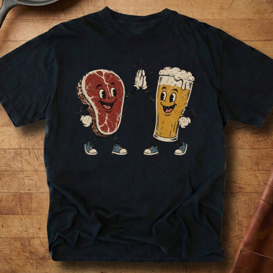 Steak & Suds — Premium Tee