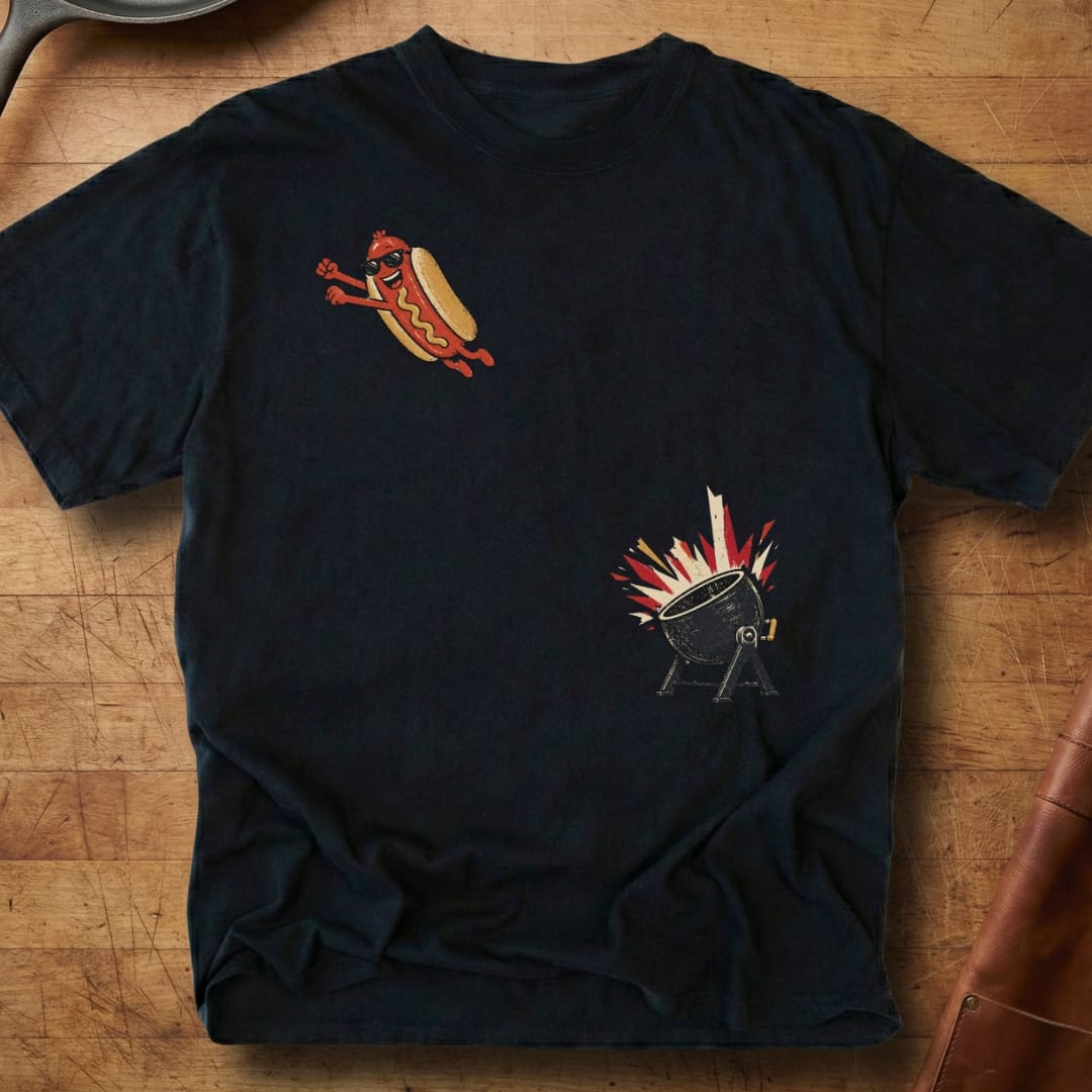 Hotdog Launch — Premium Tee