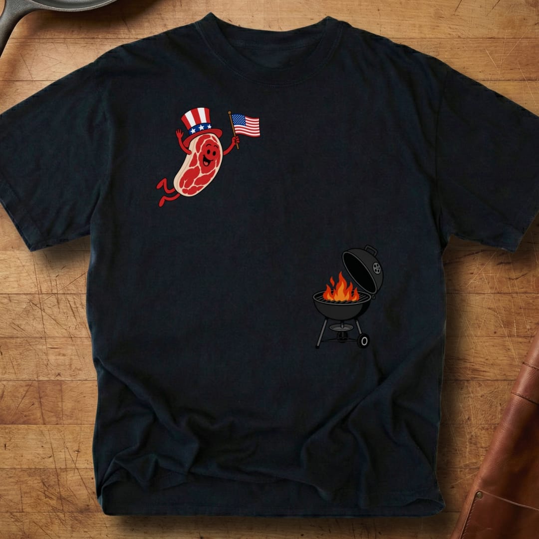 Steak Freedom Dive — Premium Tee