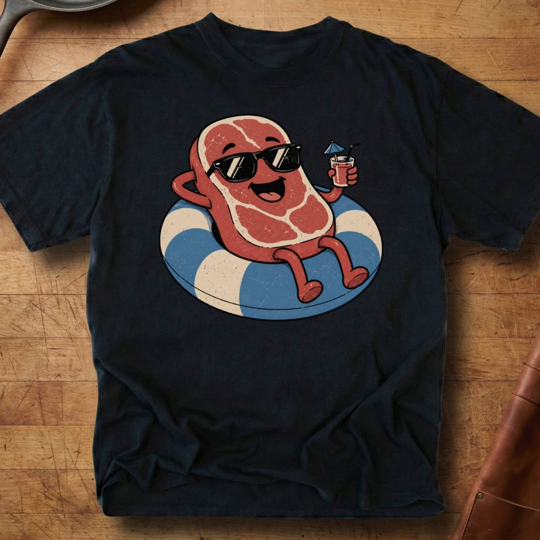 Steak Float — Premium Tee