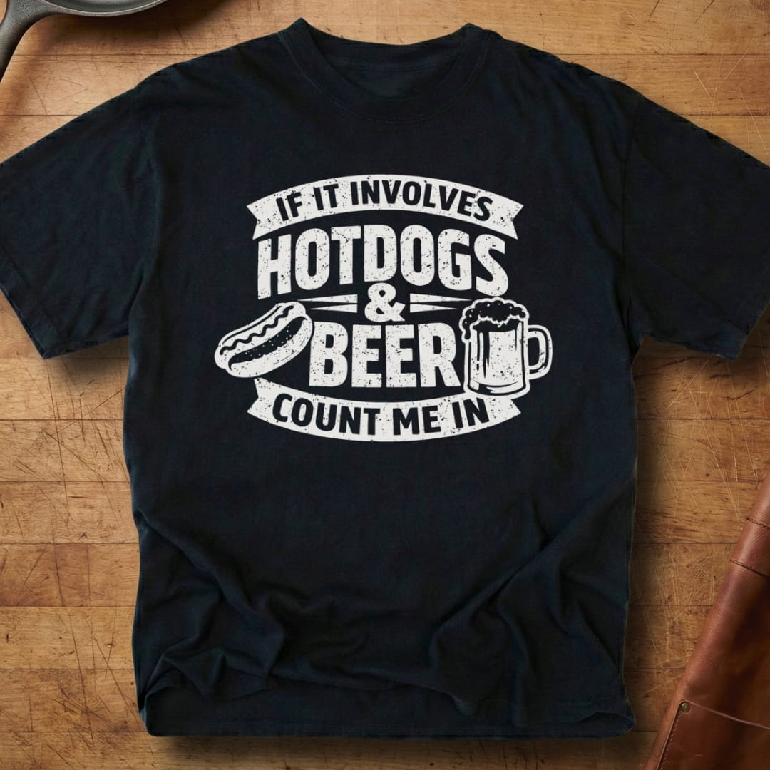Hotdogs, Beer, I'm In — Premium Tee