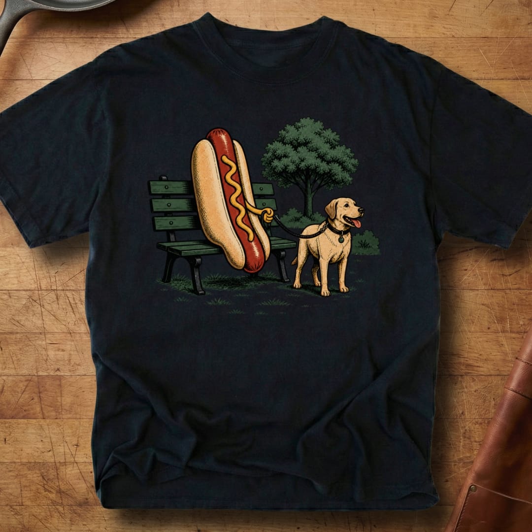 Dog Walking Dog — Premium Tee