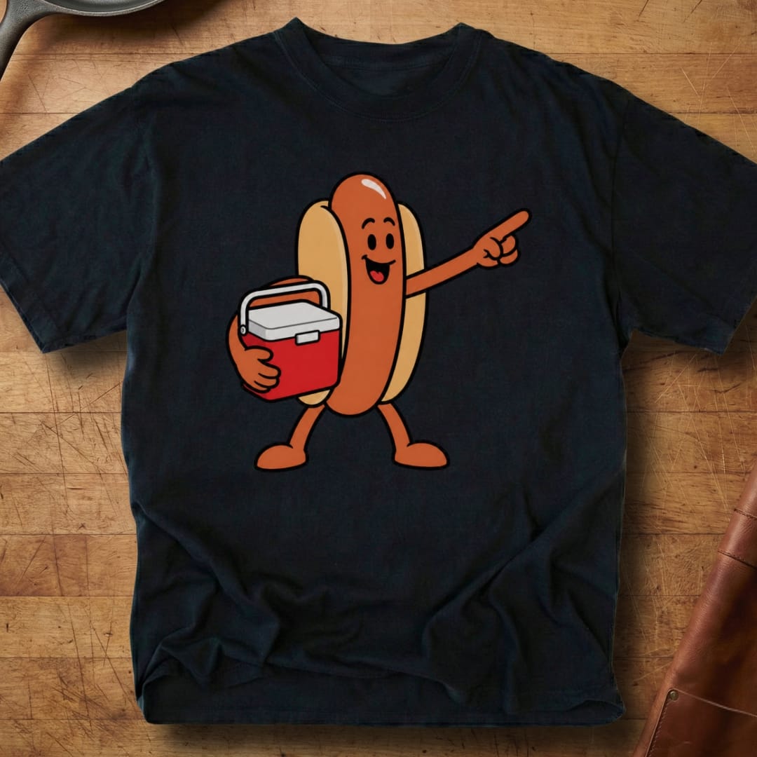 Hotdog Has Arrived — Premium Tee