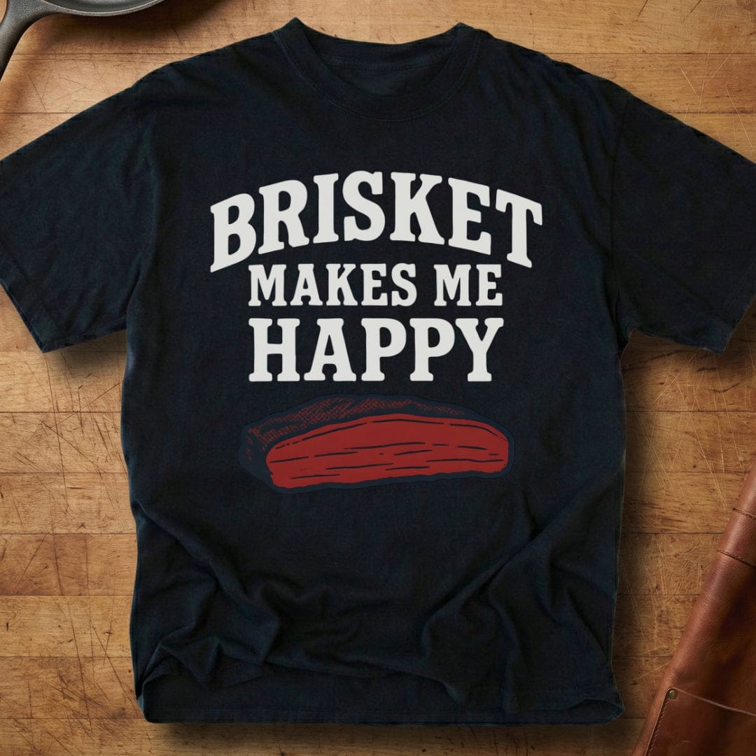 Brisket Makes Me Happy — Premium Tee