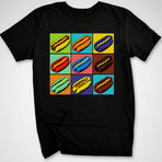 Glizzy Grid Art T-Shirt