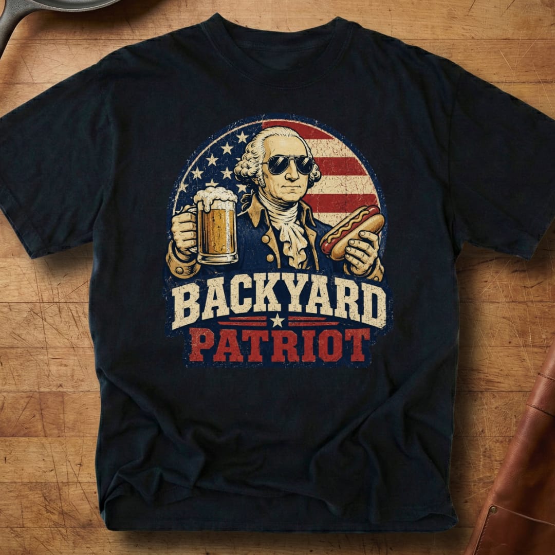 Backyard Patriot — Premium Tee