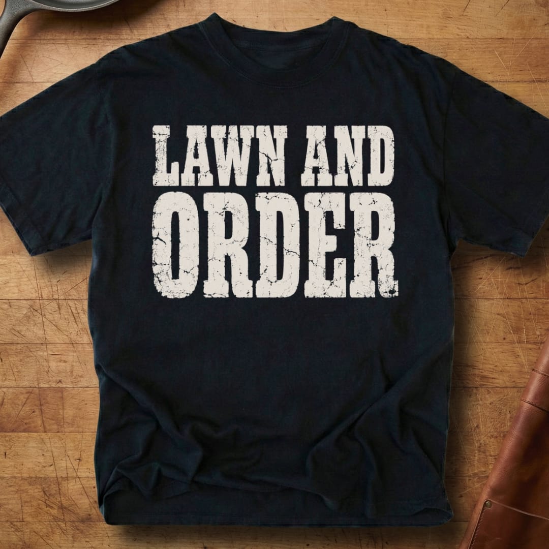 Lawn & Order — Premium Tee