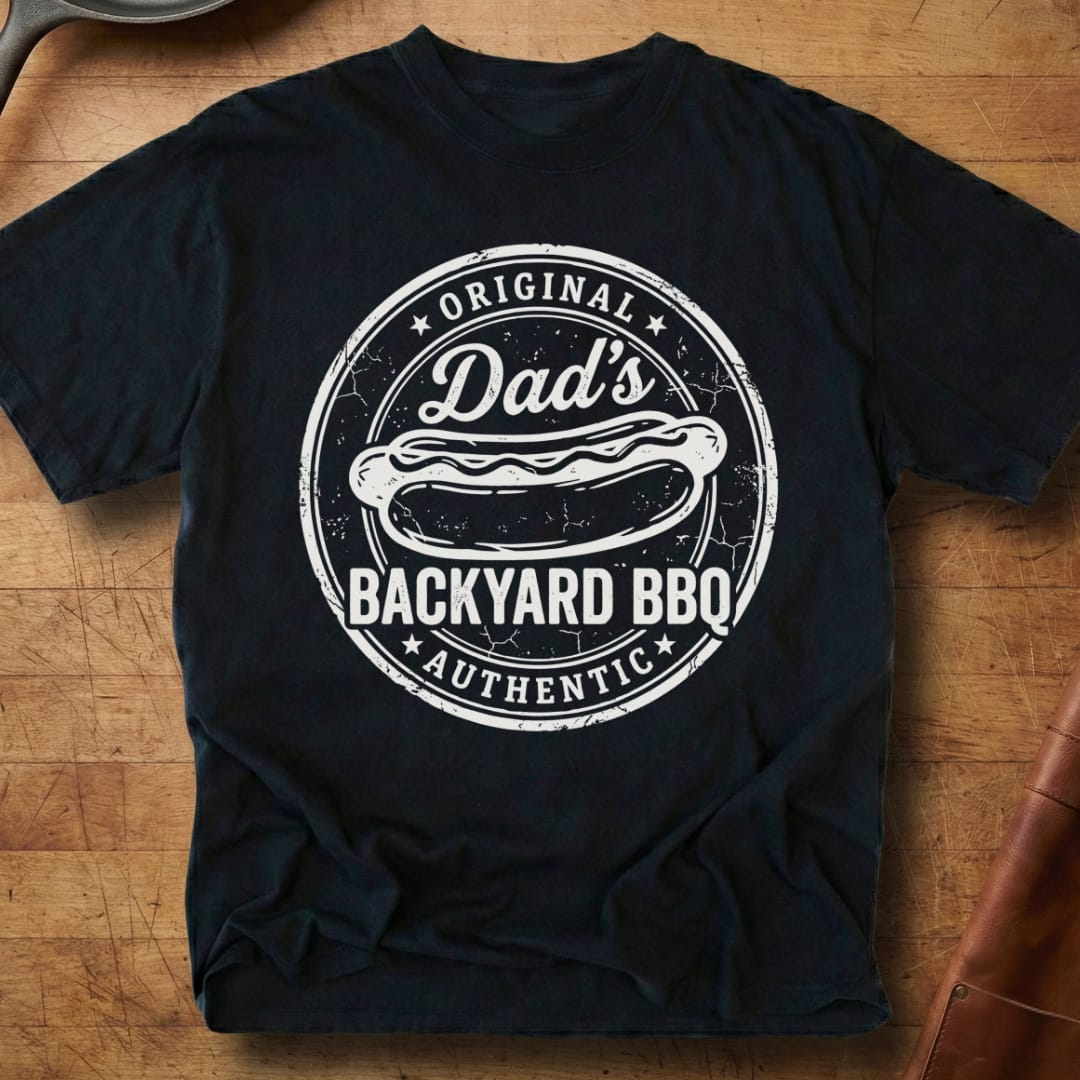 Dad's Backyard BBQ — Premium Tee
